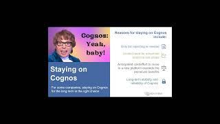 Why Stay on Cognos? Maximize Your Cognos ROI