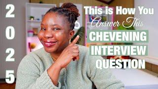 How will the Chevening Alumni Association Benefit from you as an Applicant | #cheveninginterview