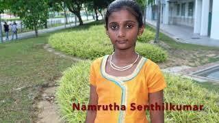 Jaya Jaya Radhe - Namrutha Senthilkumar #svaralekhanamrutha