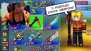 I got Gifted Richest Pixel Gun 3D Account for FREE! [1000+ Weapons, X Modules]