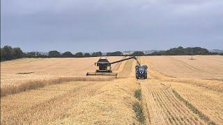 day 11 combining, baleing, slurry and cultivating