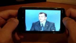 Test SPB TV on HTC Touch HD