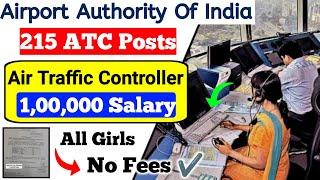 AAI 215 Air Traffic Controller Posts 2024 tamil / jobs for you tamizha