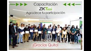 Capacitación Zkteco  TechResources Quito