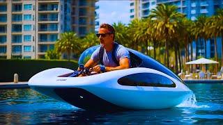  15 Amazing Water Vehicles Will Blow Your Mind!  Don't Miss Out!