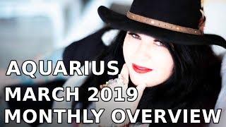 Aquarius March Monthly Astrology Horoscope 2019