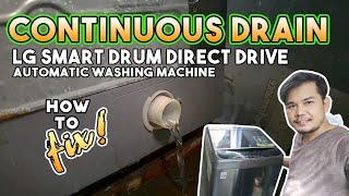 LG Washing Machine Continuous Drain problem // How to Fix // English Subtitle