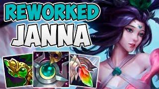 BEST JANNA IN THE WORLD TRIES NEW OP JANNA REWORK | CHALLENGER JANNA SUPPORT | Patch 12.2 S12