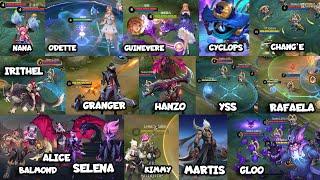 ALL MLBB REVAMP HERO || MOBILE LEGENDS HERO REVAMP || REVAMP HERO MLBB || MOBILE LEGENDS REVAMP