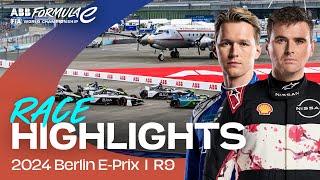 An UNBELIEVABLE comeback drive!  | Round 9 SUN MINIMEAL Berlin E-Prix Race Highlights