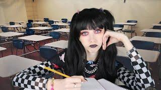 ASMR Alternative Girl Sits Behind You In Class