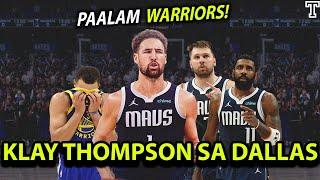 Tuluyan ng "Umalis si Klay Thompson sa Warriors!" , Mas lalong lalakas ang dallas mavericks!