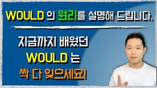 #11-7) 지금까지 would를 잘못 배우셨습니다. / WOULD는 WIL의 약한 버전이 아닙니다. / WOULD 사용설명서