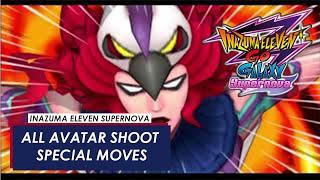 Inazuma Eleven GO Galaxy Supernova (3DS) : All Avatar / Kenshin Shoot Special Moves And Armored