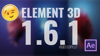 Instalar 3D Element 1.6.1 Videocopilot Plugin de After Effects CC 2020