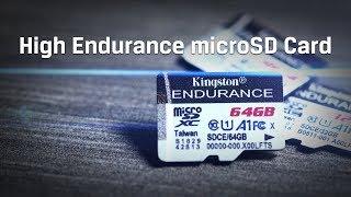 High Endurance microSD Card for dash cams, security cameras – Kingston Technology
