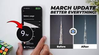 March 2025 Pixel Update: INSANE Battery, Camera & Animations!