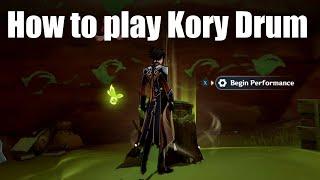 How to play Kory Drum in Genshin Impact