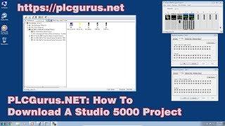 PLCGurus.NET - How To Download Studio 5000 Project