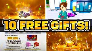 10 FREE MYSTERY GIFTS in Pokemon Scarlet & Violet To Get NOW!
