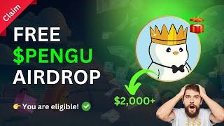 Claim free $PENGU Airdrop - Pudgy Penguin Airdrop Claim Guide 