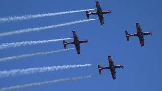 Newcastle Airshow 2024 - RAAF Roulettes