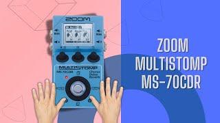 ZOOM Multistomp MS-70CDR Ambient Soundscapes Demo