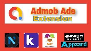 Admob Ads Extension Implementation Guide | Niotron | Kodular | Mit App Inventor 2 | Live Ads