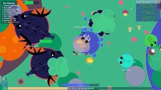 When I killed 3 BDs in mope.io with an elephant