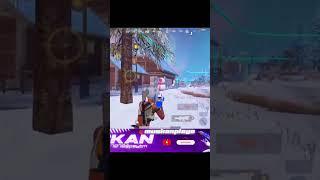 Enemy knock with snowblaster gun #bgmi #wintermode #winterupdate #shorts  #pubgm #pubgmobile #gaming