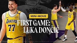 Mini-Movie: Luka's Laker Debut