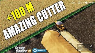 Farming Simulator 19 | +100 METER AMAZING CUTTER !!!  Easy Harvesting and Amazing Yield!!!