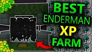 BEST Minecraft ENDERMAN FARM 1.21 Bedrock Edition