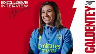 Mariona Caldentey's first interview at The Arsenal