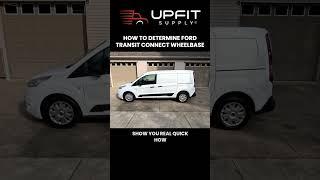 Ford Transit Connect Wheelbase: Quick & Easy Guide!