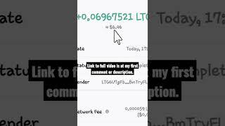 Freecash ($6.5) 0.07 LITECOIN LTC Instant Payment Proof!