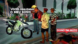 GTA MTA RP - REALIZAMOS O SONHO DO MOTOBOY MUDINHO DE TER UMA MOTO PARA FAZER ENTREGAS! kkkkjj [BGO]