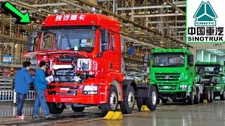 Building of TRUCKs: Chinese HOWO, American PeterbiltKenworth trucks and Iveco production