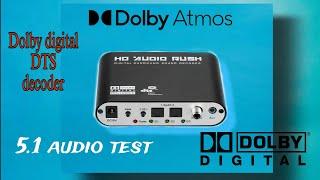 Dolby audio test | Dolby digital DTS | test on HD audio rush