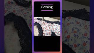 ハンドメイドショーツ How to Sew Panties #sewing #ミシン