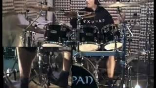 EXOPAN - "Black Jack" Drum View  (Heel Toe Drum Technik)Drummer:  Dennis Burneleit