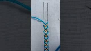 Unique embroidery border line design tutorial