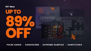 VSTBuzz Deals #39/2023 - Up to 89% off Pulse Audio, Supreme Samples, Sonuscore & Sampletekk