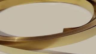 10/15/25/35/45/60mm Thick 0.02-1.0mm 1Meter/Roll Thin Brass Sheet Strip Gold Film Wire Brass Foil