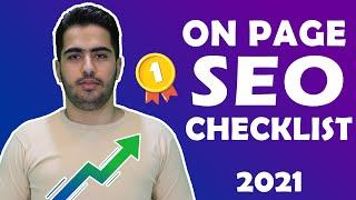 On-Page SEO Checklist - The most important checklist in 2021 for getting organic traffic