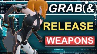 Blender 2.83 : Grab & Release Weapons (In 60 Seconds!!!)