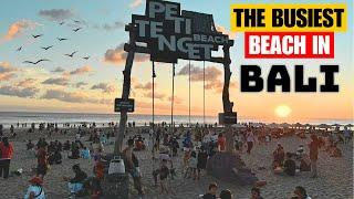 Bali Seminyak Beach Walking Tour, Busiest Beach in Bali