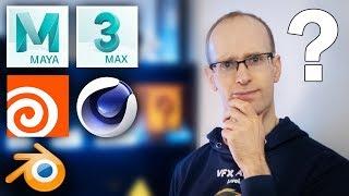 What is the BEST 3D Software? Maya vs 3dsMax vs Cinema 4D vs Houdini vs Blender