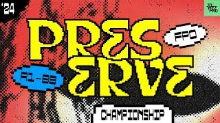 2024 Preserve Championship | FPO R1B9 | Handley, Pierce, Allen, Mertsch | Jomez Disc Golf