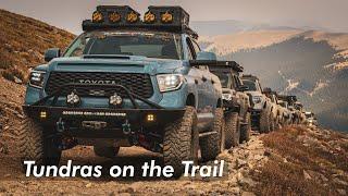 Off-Road with Tundras, Tacoma, and 4Runner! C4 Fab Crew and Colorado Locals